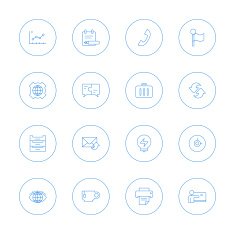 office and business icons N34