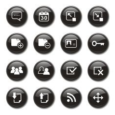 web icons set N12