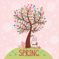 Spring card