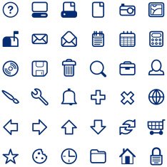Simple Icons ( vector )