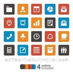 Business and Office icons N61