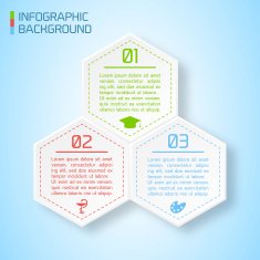 Flat Business Infographic Background N38