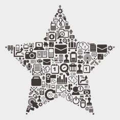 web star pattern