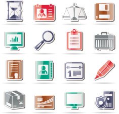 Business and Office icons N65