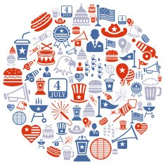 Fourth of July Collage