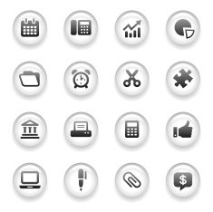 Button Icons Set N2