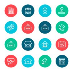 Real Estate Icons N8