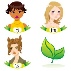 Earth Zodiac Women