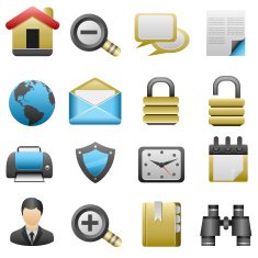 Web and Internet Icon Set