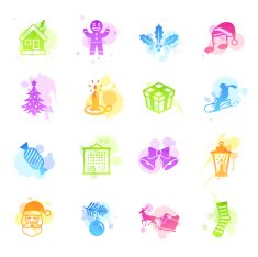 Stains Icons - Christmas