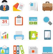 Business and Office icons N77