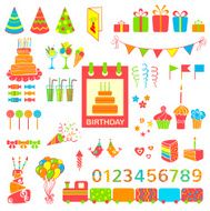 Set of vector birthday elements N2