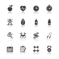 Fitness and Health icons N7