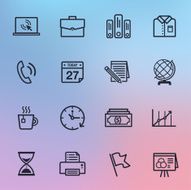 Office Line Icons N2