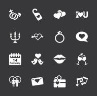 Valentines Icons - White Series N2