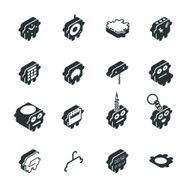 Product Design Silhouette Icons