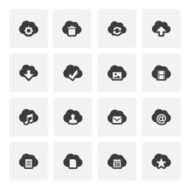 Cloud Computing Icon Set (Saro Series)