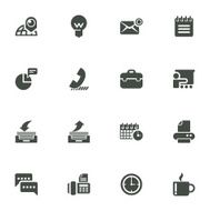 office and business icons N59