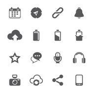 Mobile icon set N2