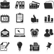 office and business icons N60