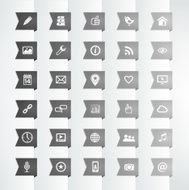 Social icons set
