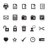 Simple Office Icons