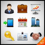 business icons - set 2