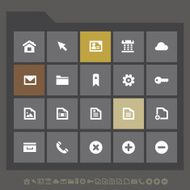 Web icons set 1