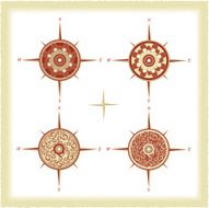 Ornamental compass