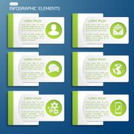 Flat Business Infographic Background N72