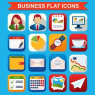 Flat Business Infographic Background N81