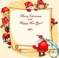 christmas greeting card N75