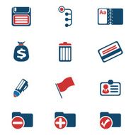 Office simple vector icons N5