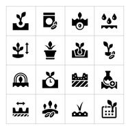 Set icons of seed and seedling N2