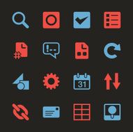 Web Developer Tool Icons - Color Series