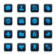 Social Media &amp; Blog Icon Set N2