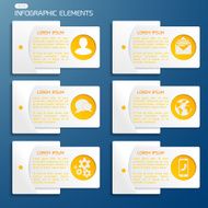 Flat Business Infographic Background N85