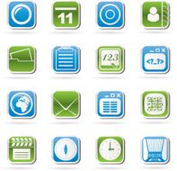 Mobile Phone and communication icons N3