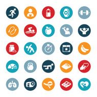 Fitness and Exercise Icons