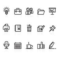 Business and Office icons N97