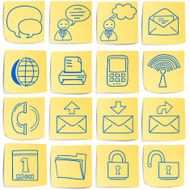 Doodle icon set
