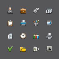 Office &amp; Business icons N5