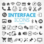 Hand drawn interface icons made in vector N3