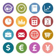 Info icon Finance and currency