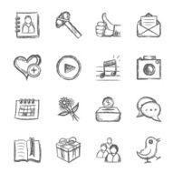 Social Media Icons N44