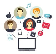 Social media concept N3