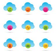 cloud computing icons N5