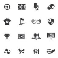 World Soccer Silhouette icons 1