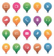 Media &amp; Communication Buttons N2