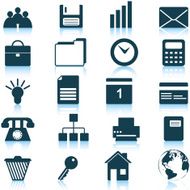 Business and Office Icons set N8